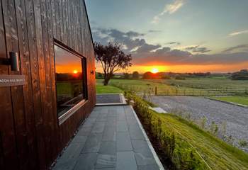 What better place to enjoy magical sunsets.