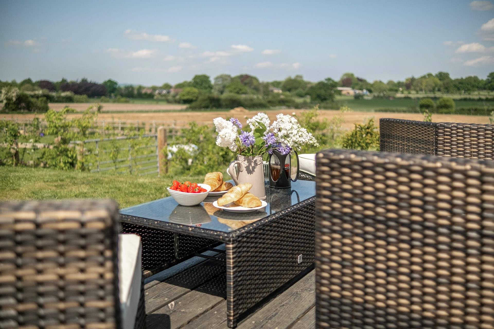 Breakfast with a view!