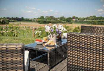 Breakfast with a view!