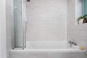 Long soaks in the bath on your holidays, there is also an electric shower above the bath too.