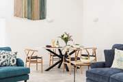 Room to dine with friends.