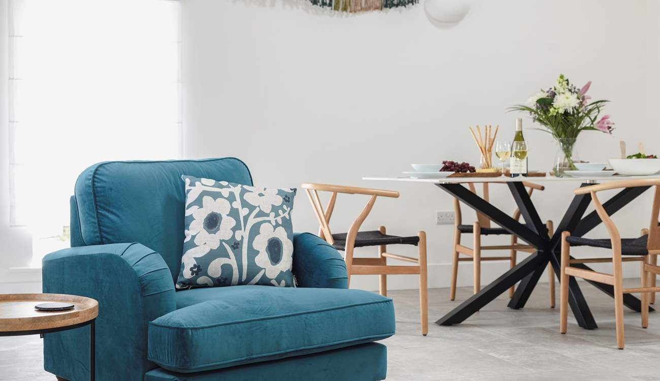 A comfy chair for one.