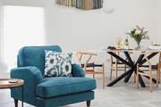 A comfy chair for one.