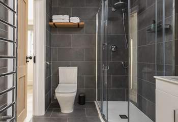 Your lovely shower-room with a door into the bedroom and a second to the hallway.