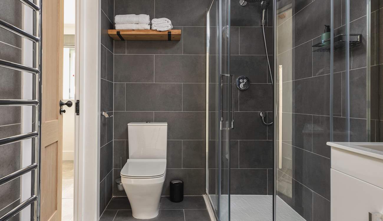 Your lovely shower-room with a door into the bedroom and a second to the hallway.