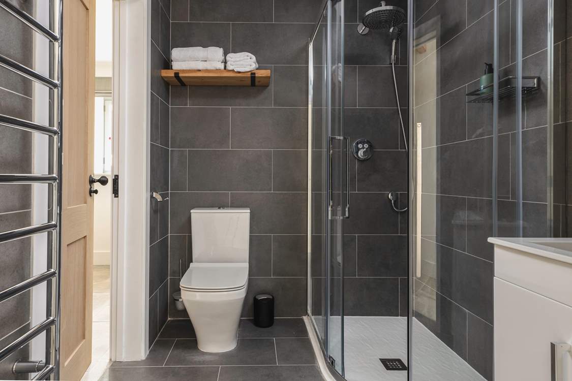 Your lovely shower-room with a door into the bedroom and a second to the hallway.