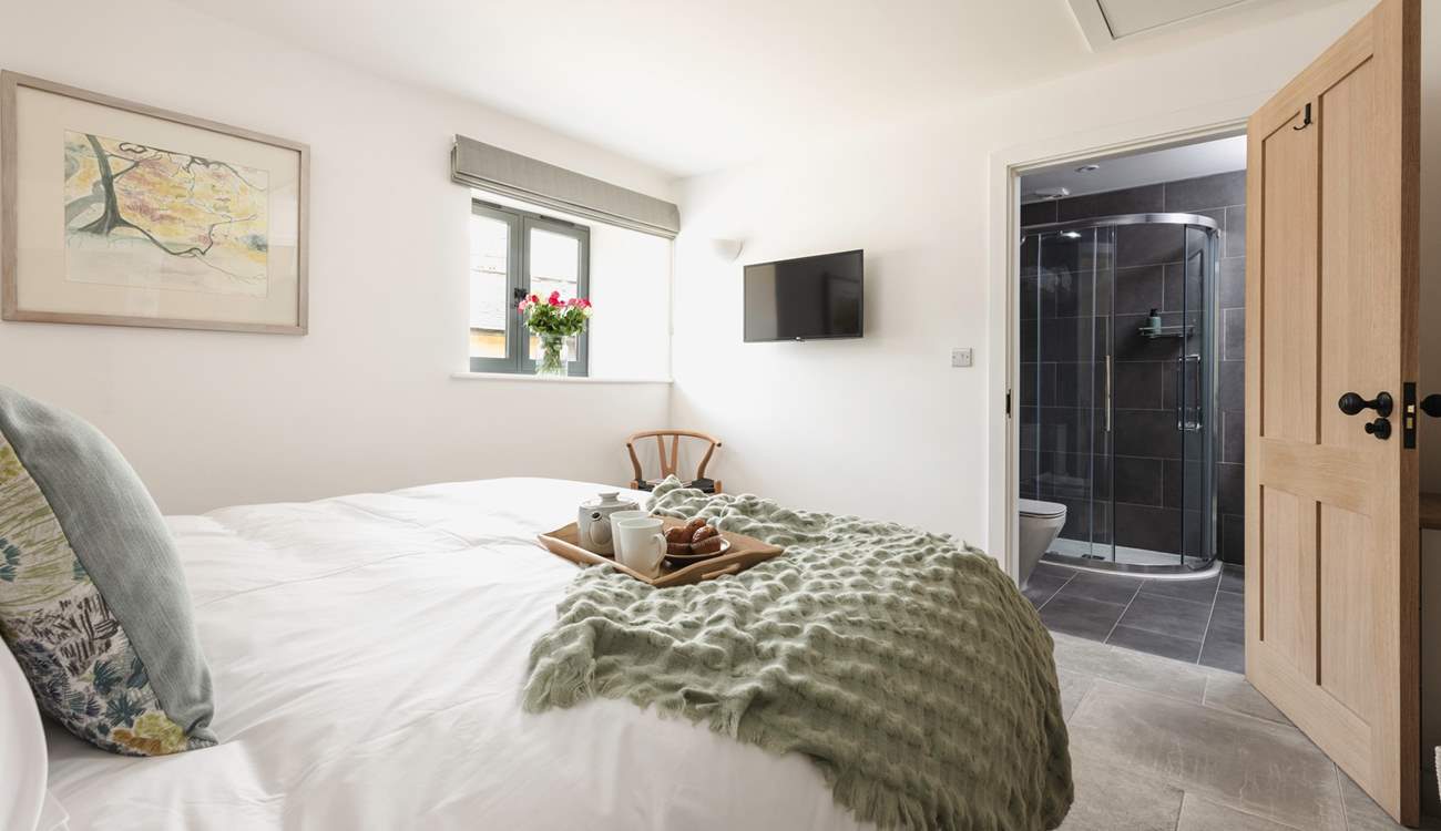 Looking through to your en suite shower-room.