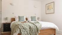Now that is a comfortable looking bed, you may not want to leave!