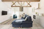 The fabulous open plan living area.