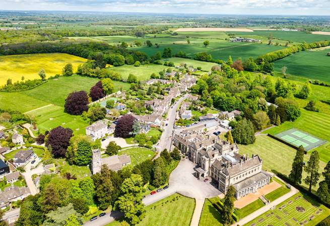 Grittleton is nestled next to a beautiful Manor House.