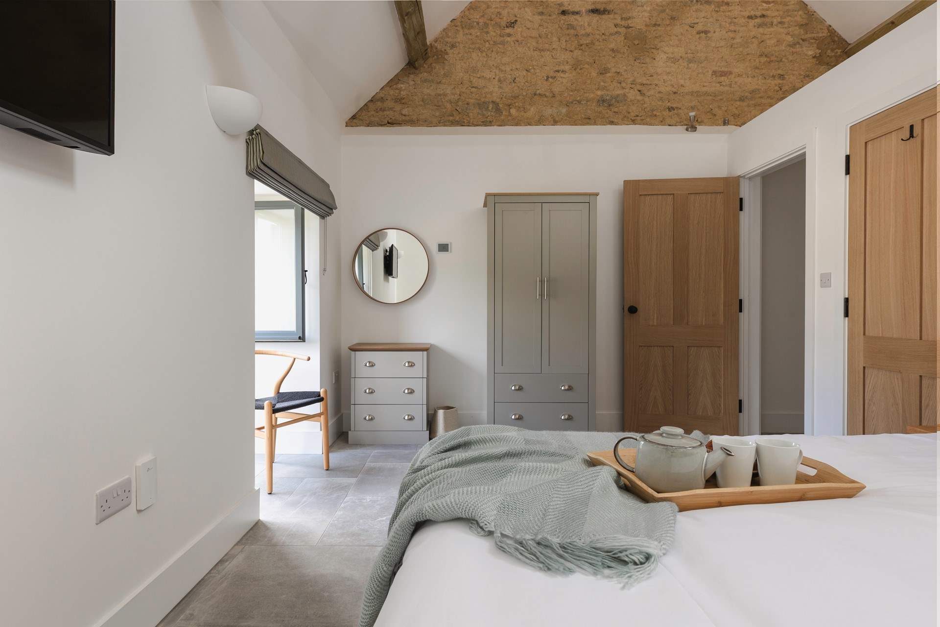 Take some time out and relax in the restful bedroom.