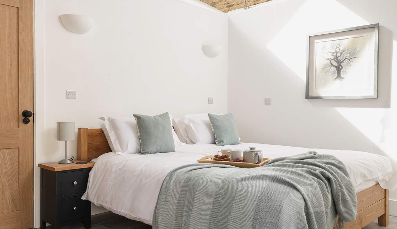 Enjoy the beautiful exposed brickwork and beams.