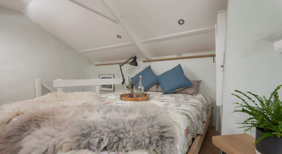 You will soon drop off in the land of nod in the loft-style bed.