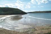 Daymer Bay offers more sheltered waters and welcomes dogs all year, so your four-legged friends will love it here.