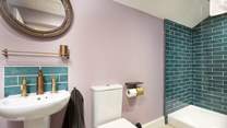 The ground floor shower-room. 