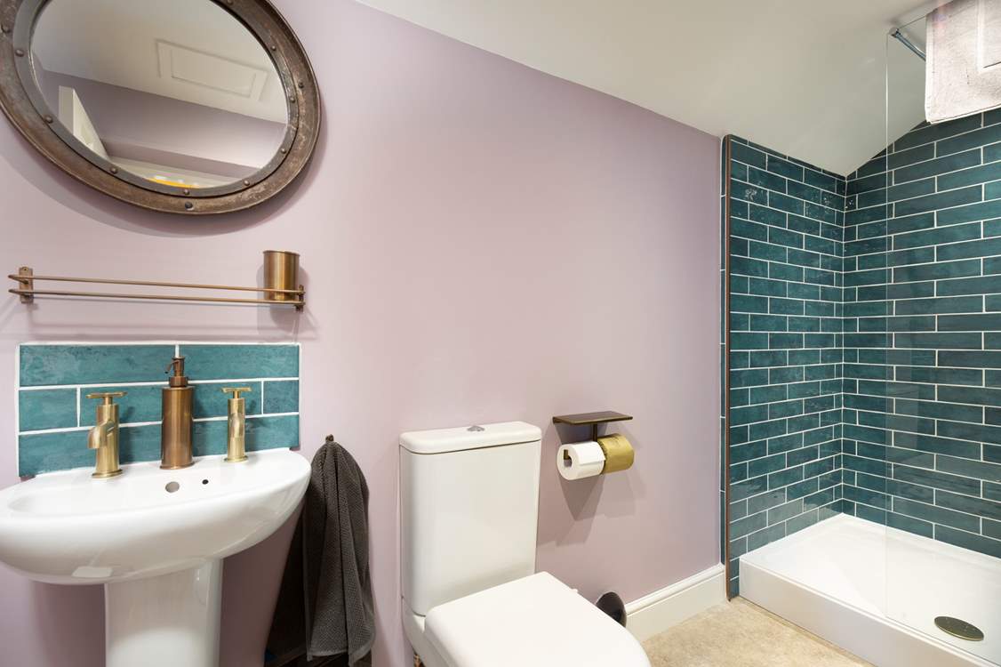 The ground floor shower-room.