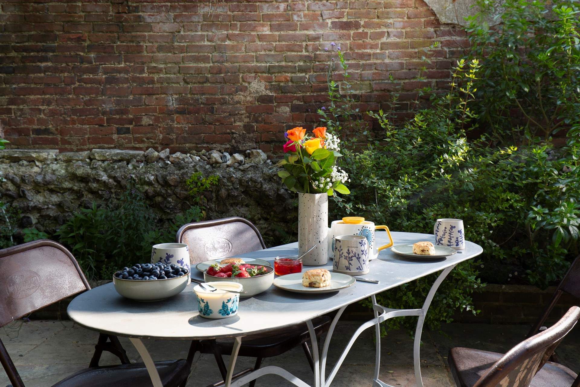 The perfect spot for afternoon tea.