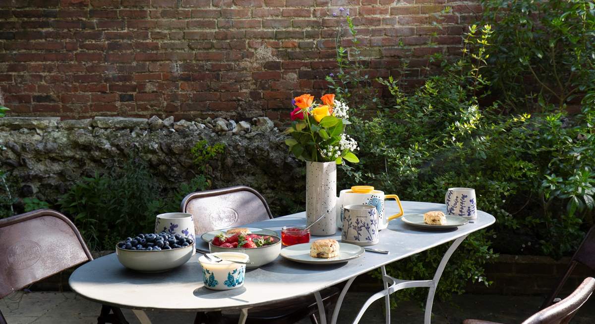 The perfect spot for afternoon tea.