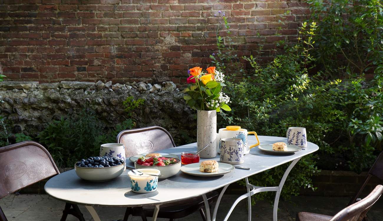 The perfect spot for afternoon tea.