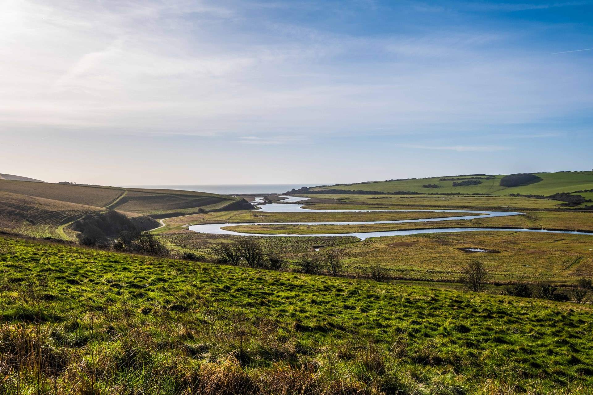 The Cuckmere Haven.