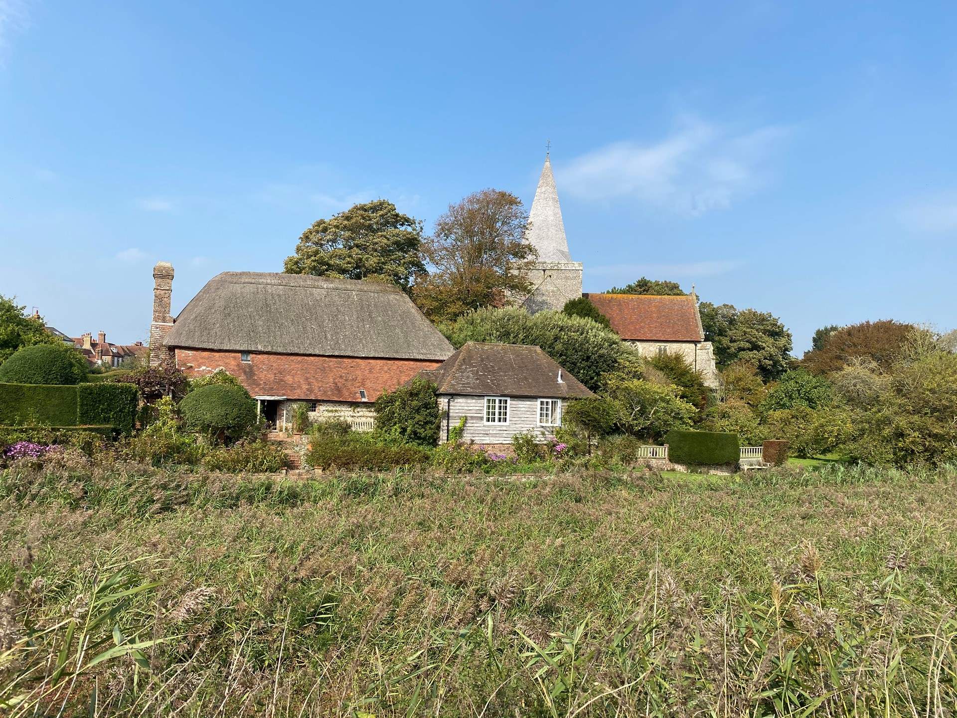 The Clergy House in Alfriston. The first property acquired by the National Trust.