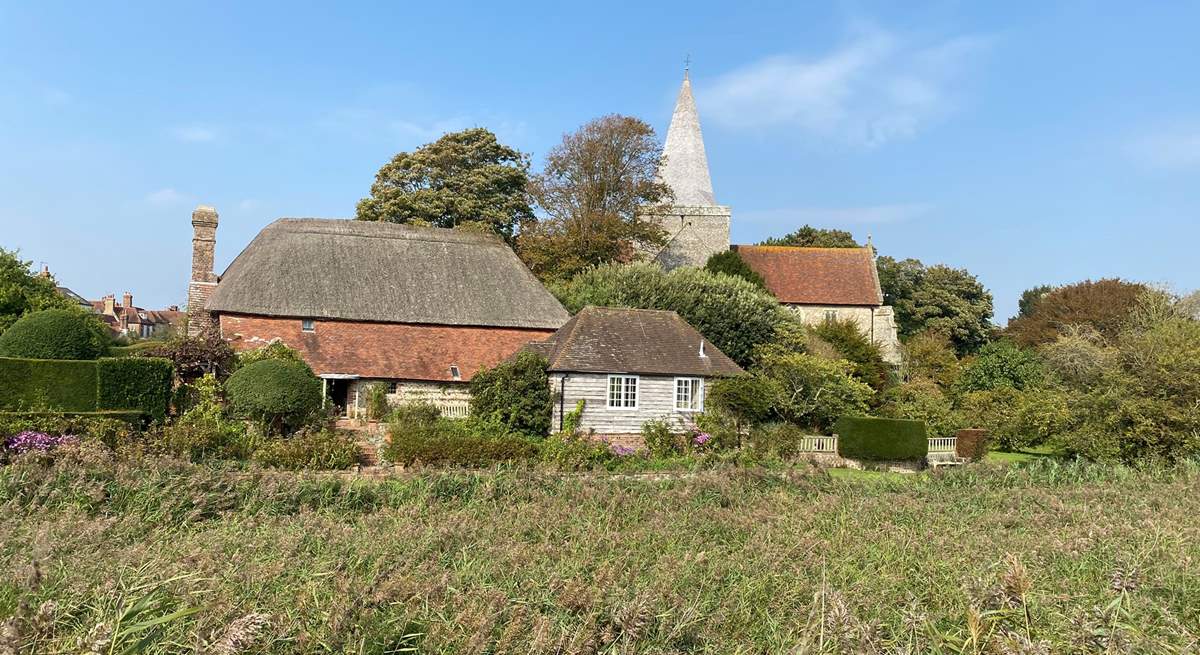 The Clergy House in Alfriston. The first property acquired by the National Trust.