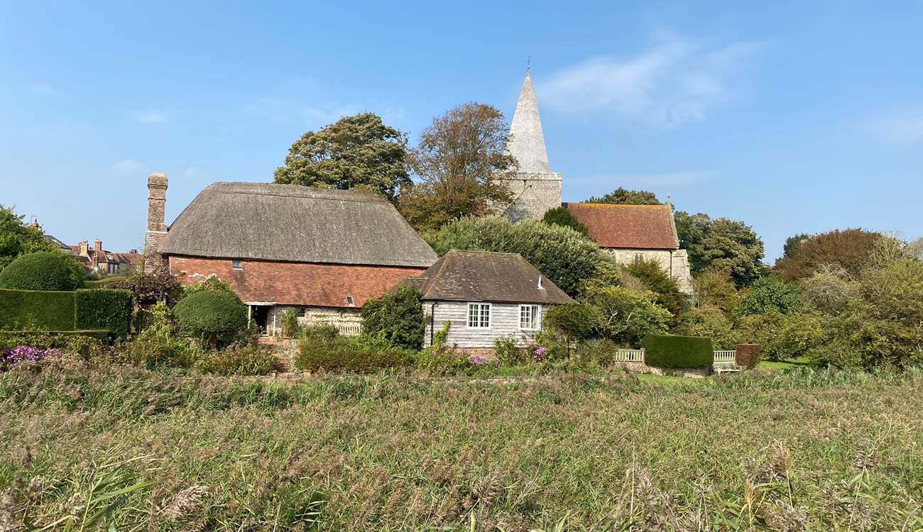 The Clergy House in Alfriston. The first property acquired by the National Trust.