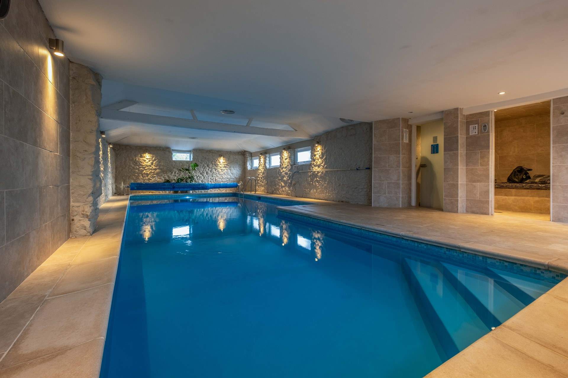 The pool is shared with two other properties.