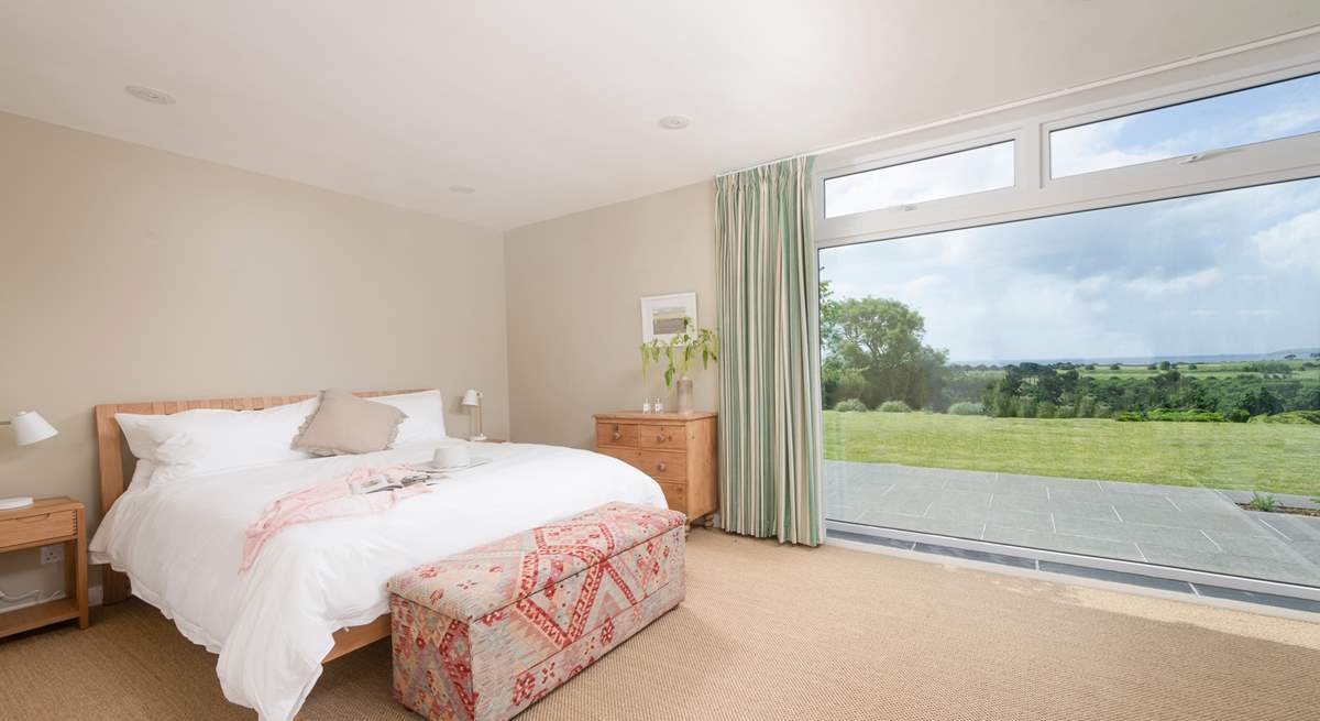 Tranquil bedroom 1 with beautiful views.