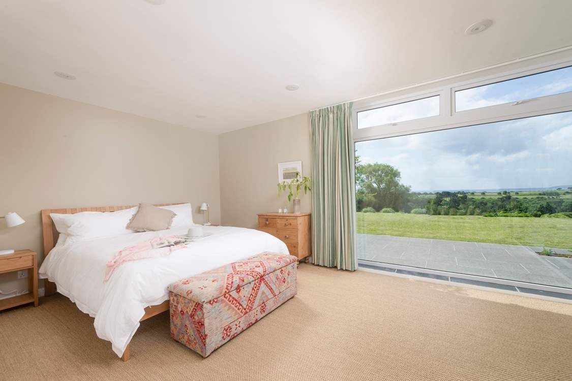 Tranquil bedroom 1 with beautiful views.