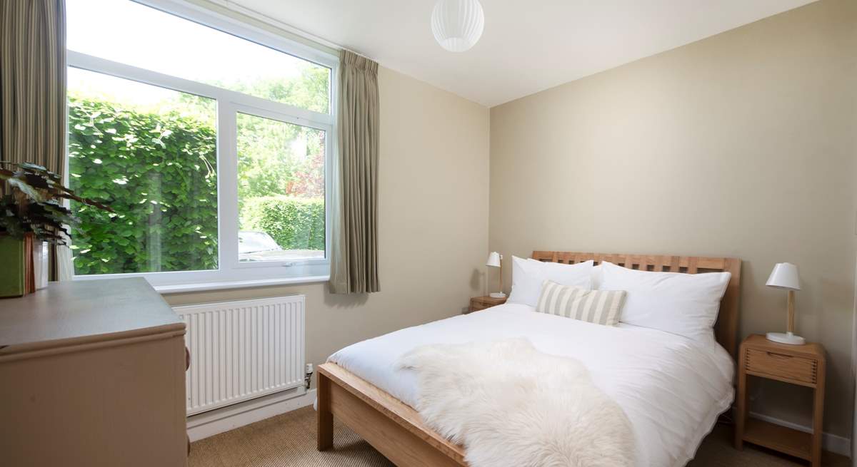 Bedroom 2 with a charming double bed.