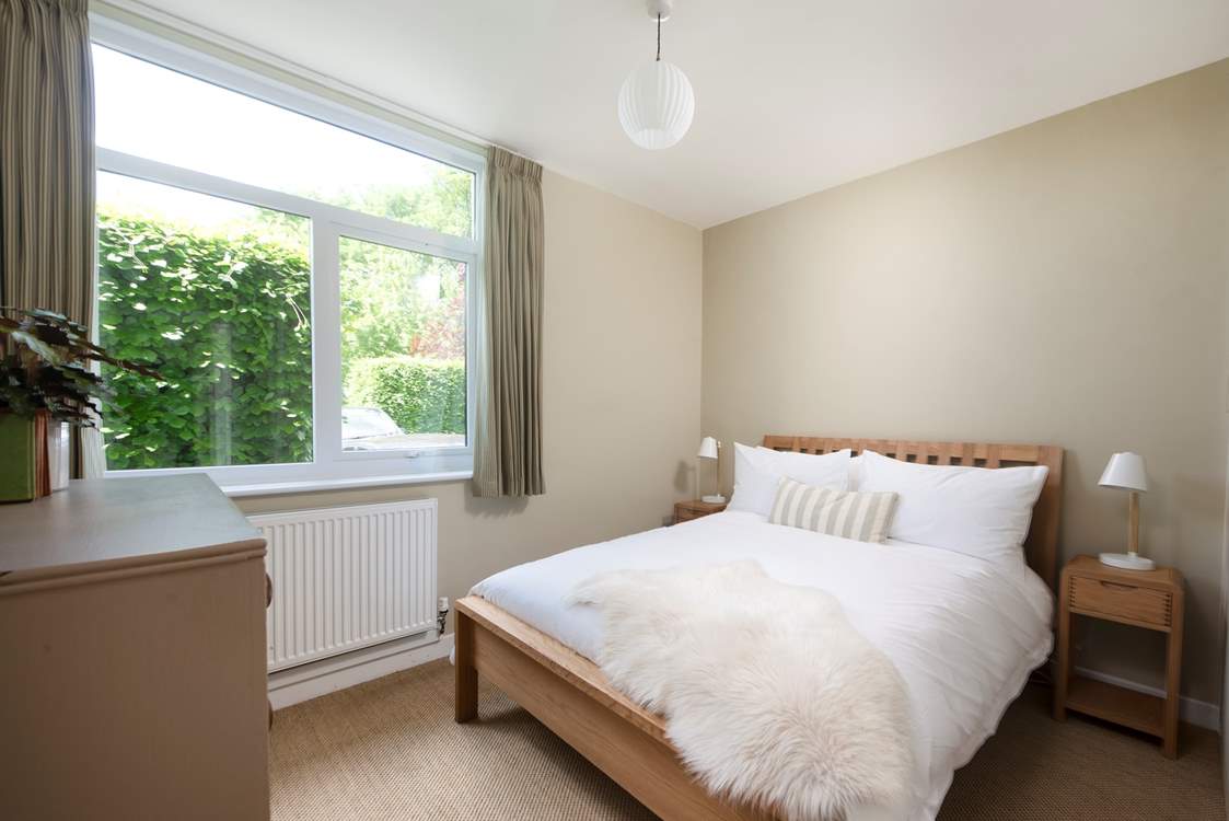 Bedroom 2 with a charming double bed.