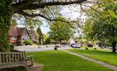 The local pub and village green. - Thumbnail Image