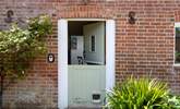 The stable-door leads to the entrance hall. - Thumbnail Image