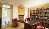 Lots of reading material in the study and a quiet space if you need to catch up on work. - Thumbnail Image