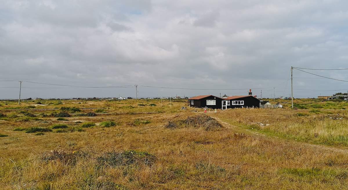 Dungeness - a unique coastline on the coast of Kent.