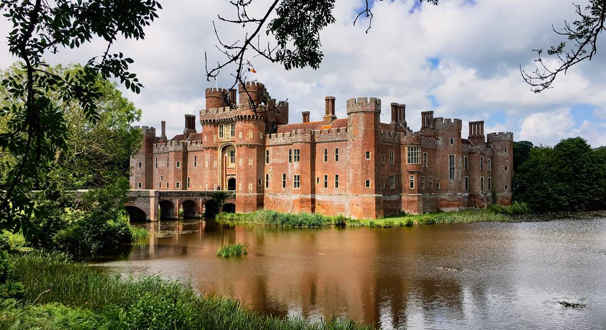 Explore Herstmonceux Castle.