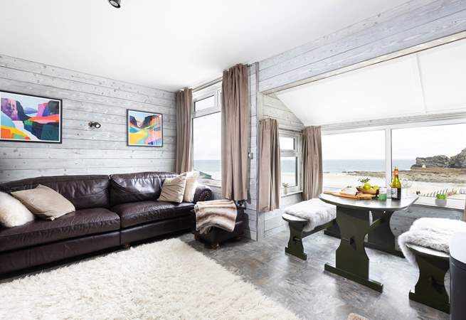 The innovative interior decor is fresh, new and unique.