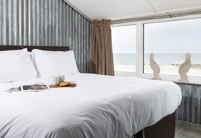 Fall asleep to the song of the sea.