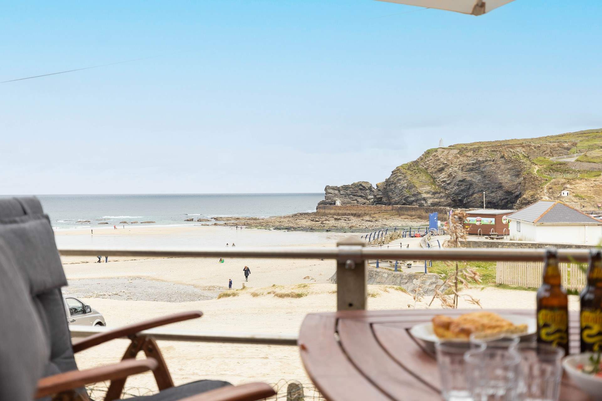 The view from your private terrace.