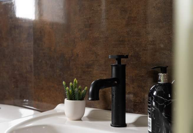Beautiful fixtures and fittings.