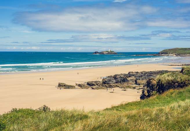 Further along the coast is Godrevy.