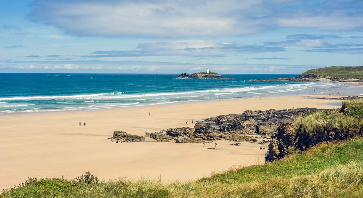 Further along the coast is Godrevy.