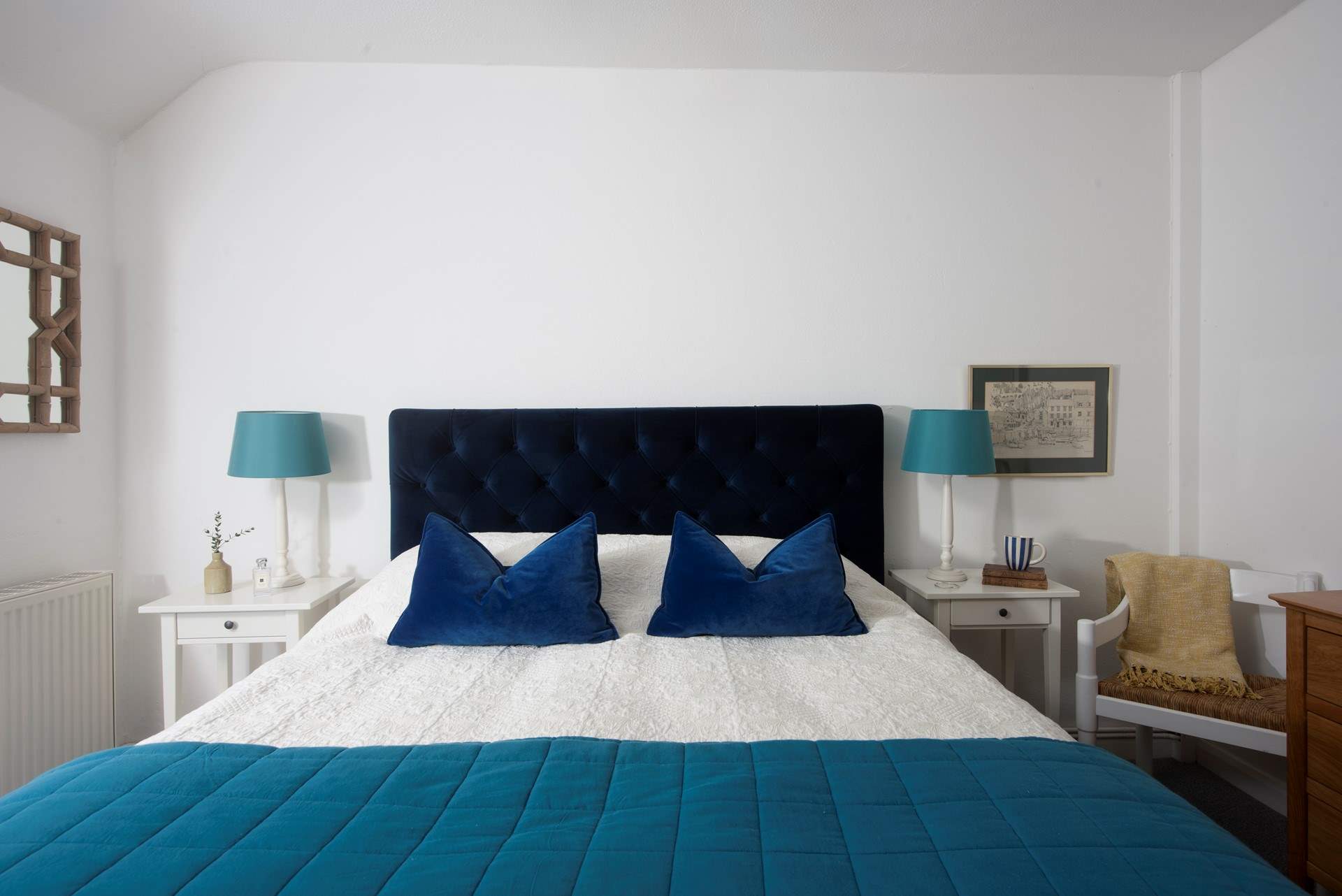 You are assured a good night's sleep in the super comfy bed.