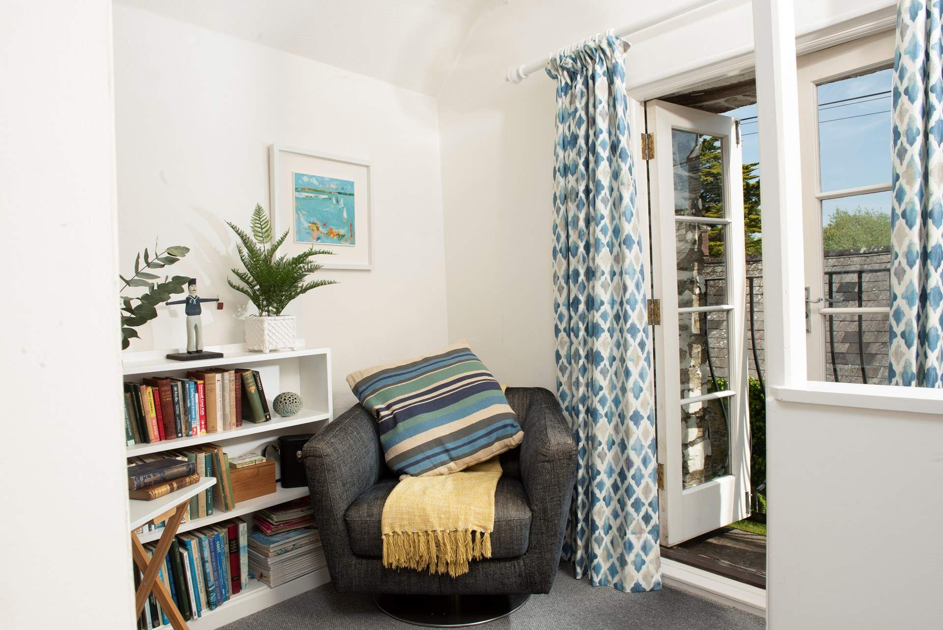 There is a Juliet balcony off the bedroom - open the doors in the morning and listen to the sounds of the countryside.