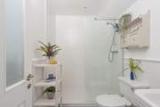 The stylish en suite.