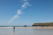 The beaches along the north Cornish coast are quite spectacular.