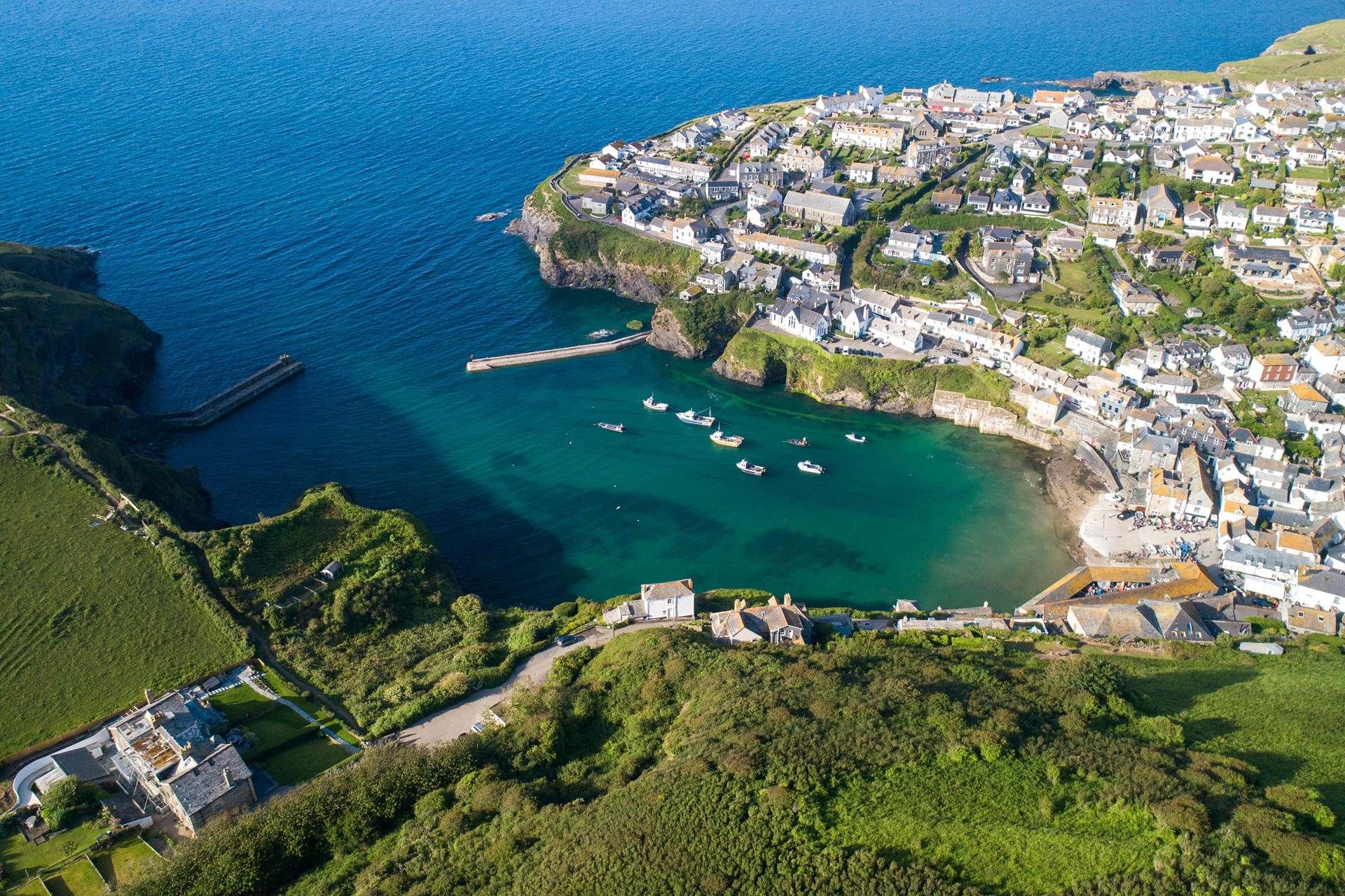 Picture perfect Port Isaac, home to TV's Doc Martin, The Fisherman's Friends and two of acclaimed chef Nathan Outlaw's restaurants. 