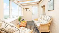 Come rain or shine, a delightful place to relax and take in the splendid surroundings. 