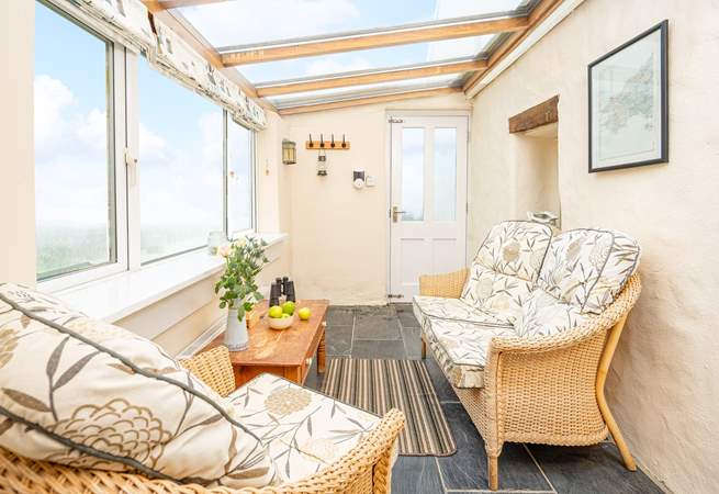 Come rain or shine, a delightful place to relax and take in the splendid surroundings. 